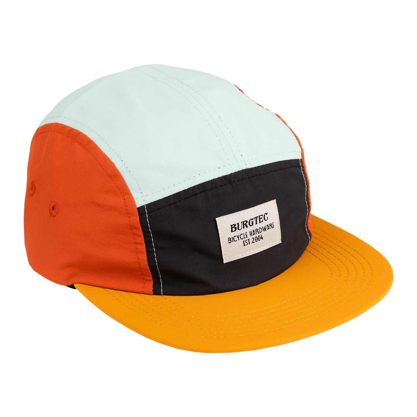 Čepice BURGTEC ARCADE FIVE PANEL, hořčičná barva