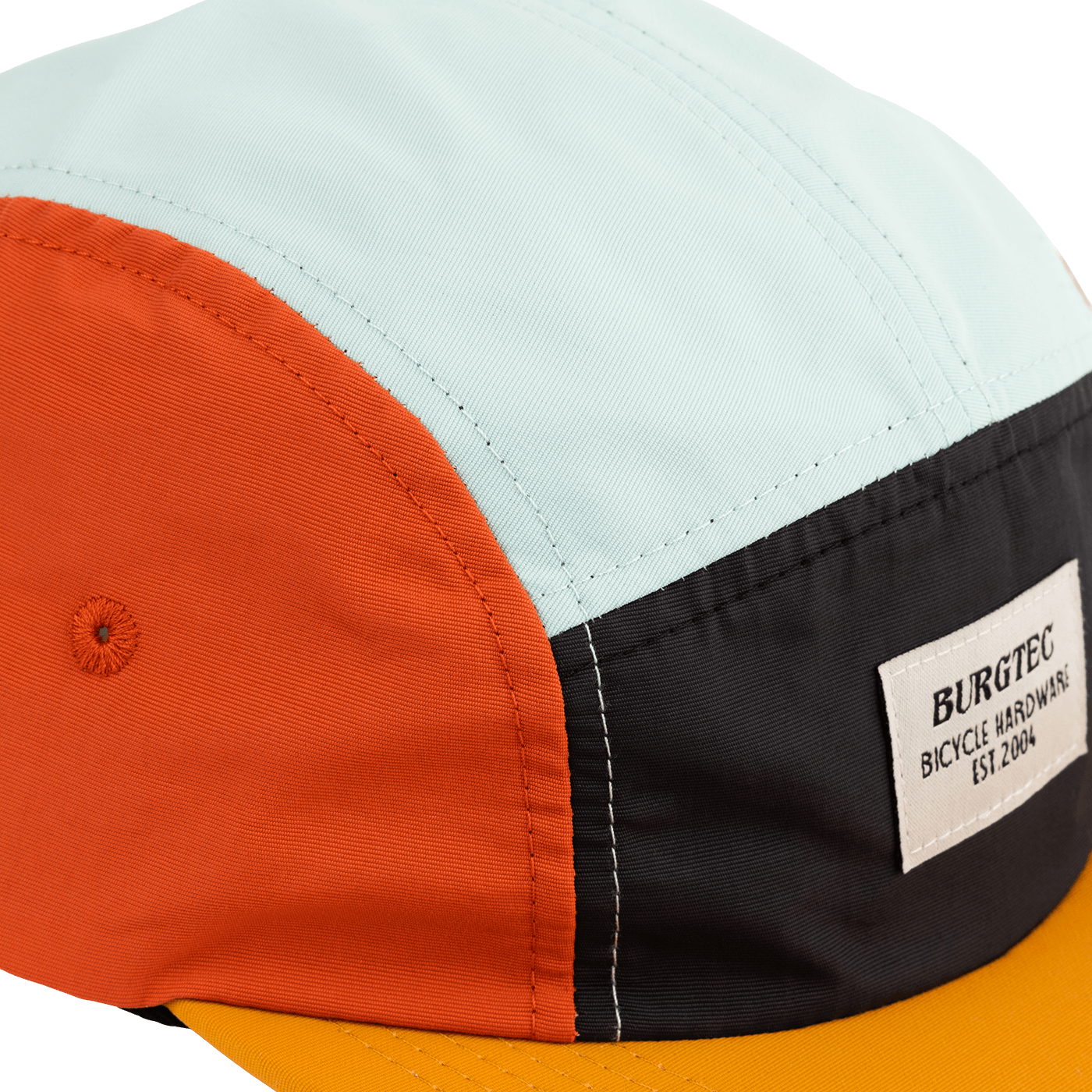 Čepice BURGTEC ARCADE FIVE PANEL, hořčičná barva