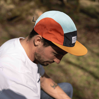 Casquette BURGTEC COURIER FIVE PANEL Moutarde