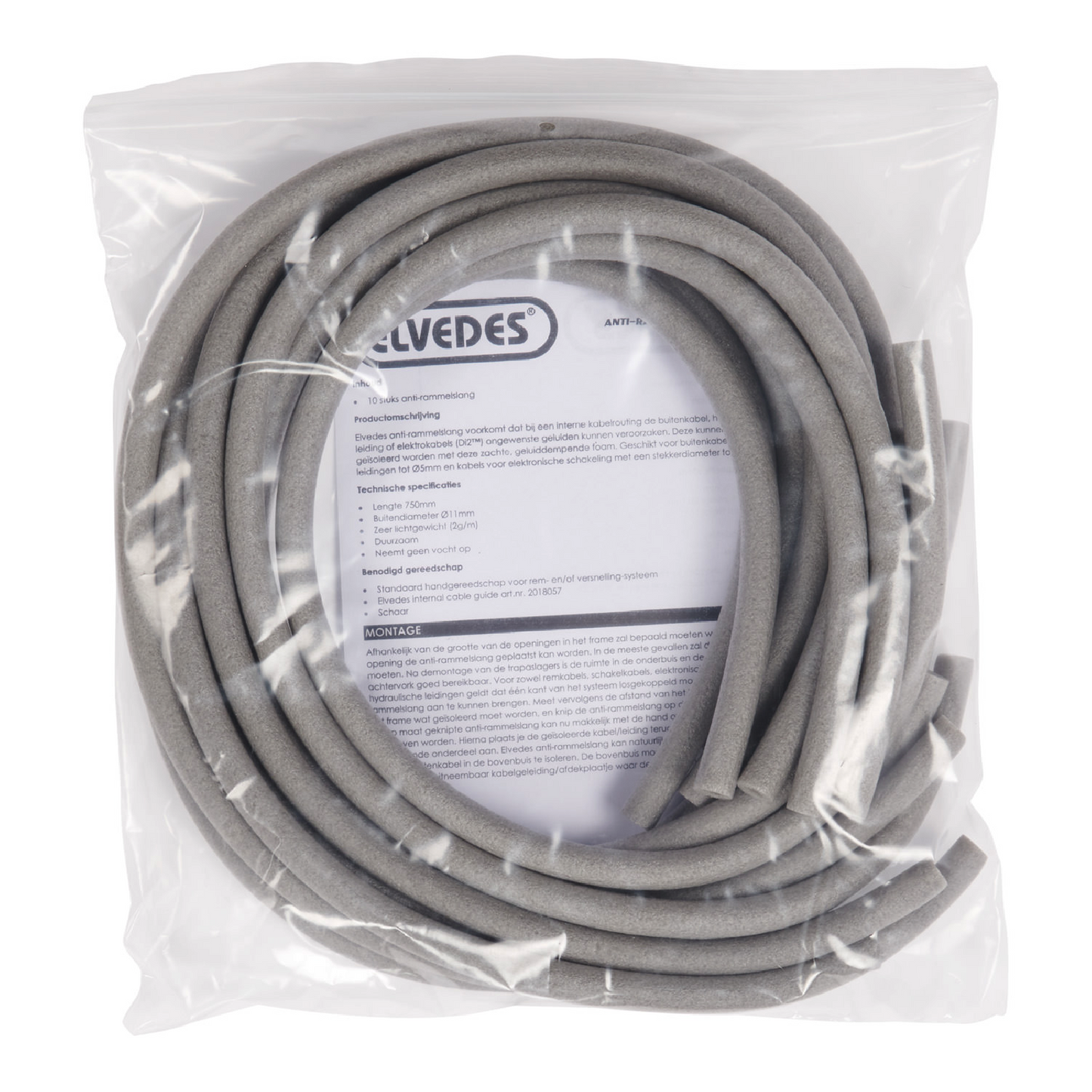 ELVEDES indvendig støjdæmpende skum 11/6 x 750 mm