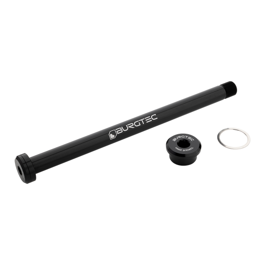 Axe de Roue Arrière BURGTEC 173mm x 12mm 1.0mm pour Cadre Rocky Mountain Noir