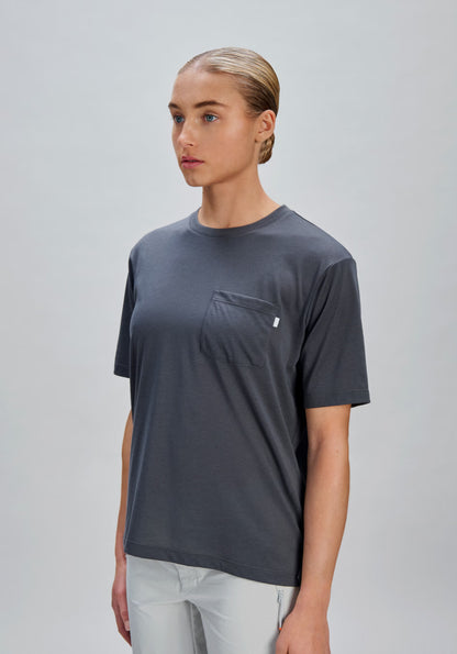 Maillot POC MOTION Manches Courtes Femme Gris