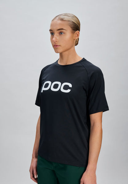 Maillot POC REFORM ENDURO Manches Courtes Femme Noir