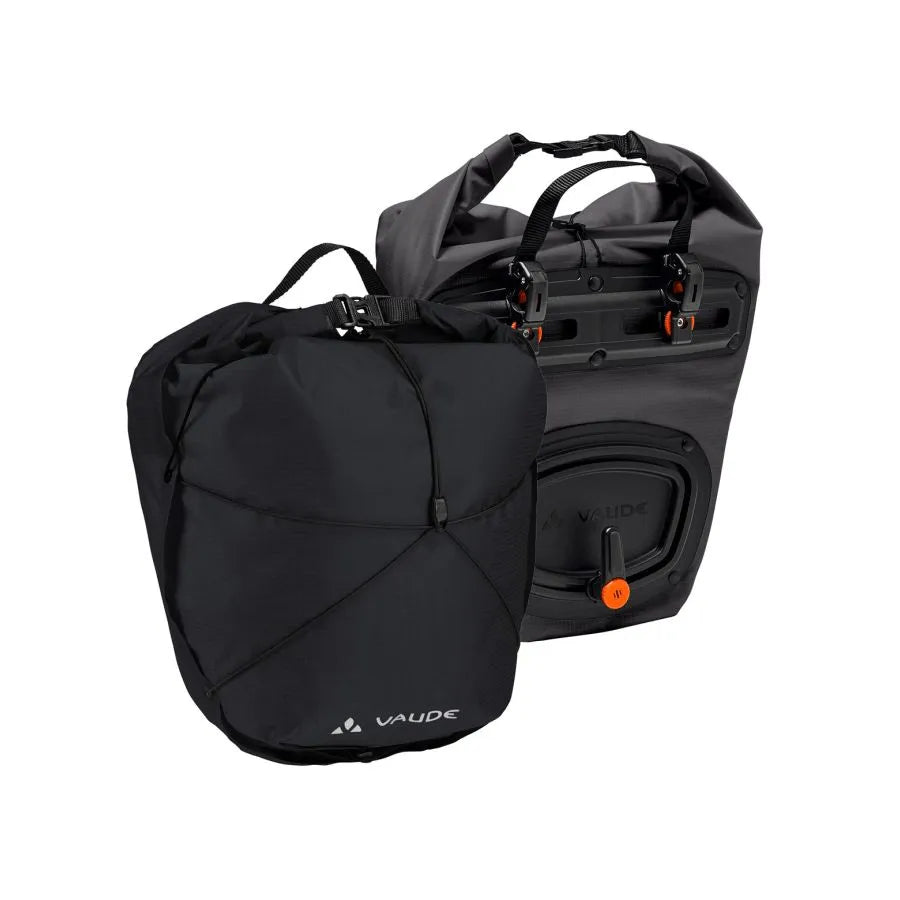 Par VAUDE AQUA FRONT LIGHT 22 L Svarta Bagageväskor