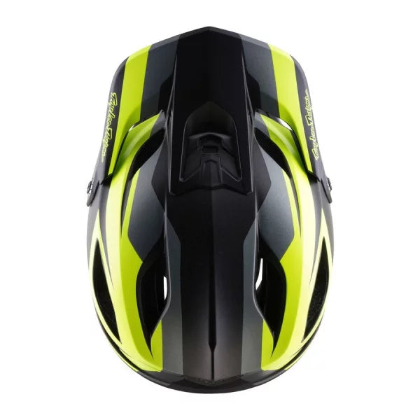 Casque VTT TROY LEE DESIGNS STAGE 2 HIGH VIZ Charcoal/Jaune