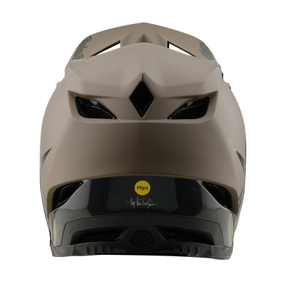 Casque VTT TROY LEE DESIGNS D4 COMPOSITE MIPS Marron
