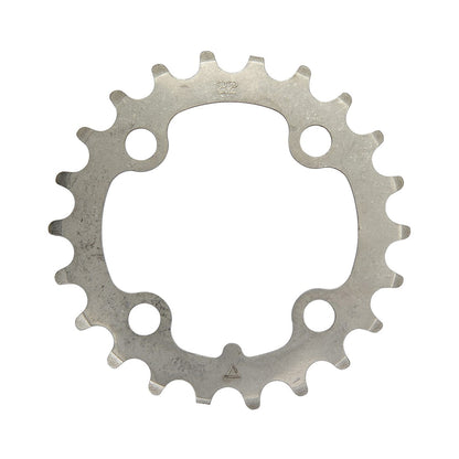 Plateau Intérieur STRONGLIGHT INOX 9V 4 Trous 64mm — vue du plateau sur fond blanc