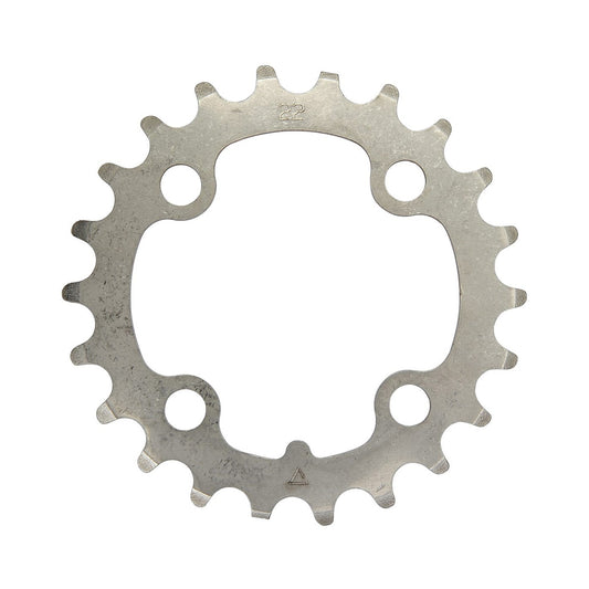 Plateau Intérieur STRONGLIGHT INOX 9V 4 Trous 64mm — vue du plateau sur fond blanc