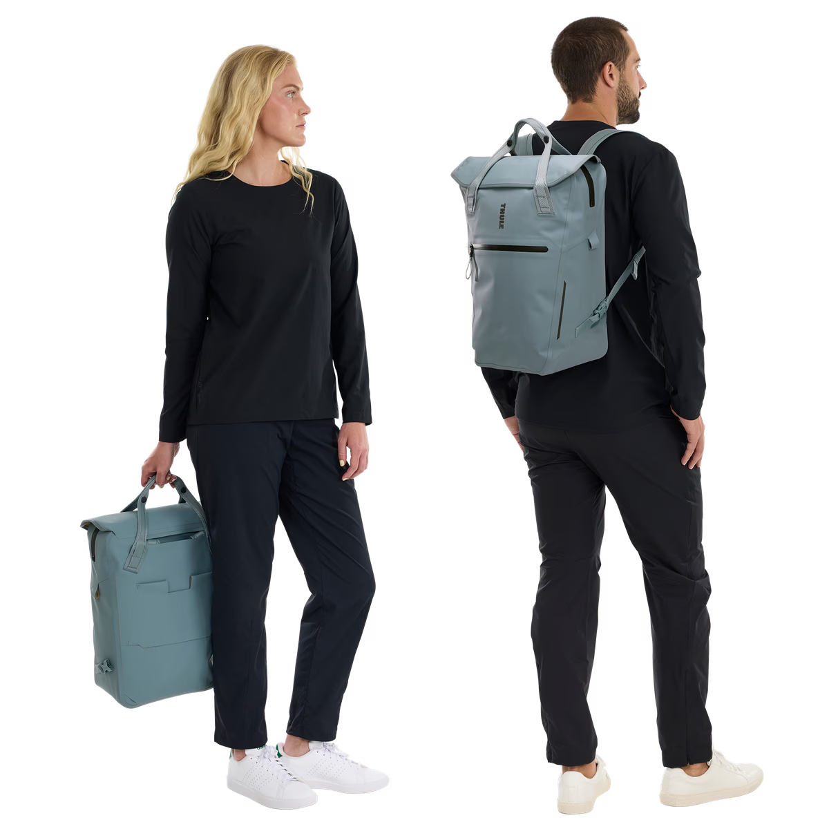 Paire de Sacoches de Porte-Bagages / Sac à Dos THULE SHIELD Inlock 23 L Bleu
