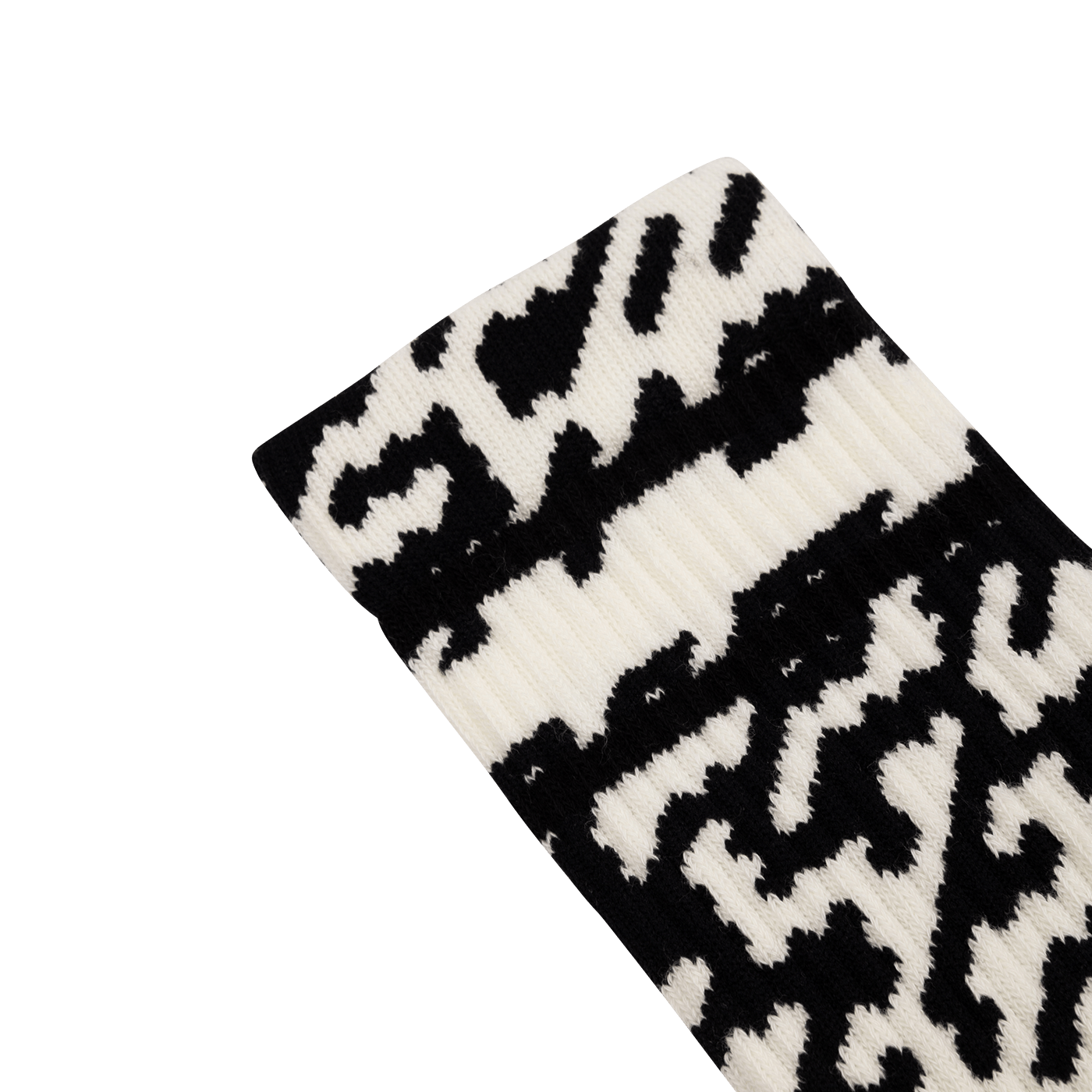 Ponožky BURGTEC PATTERNED černé/bílé