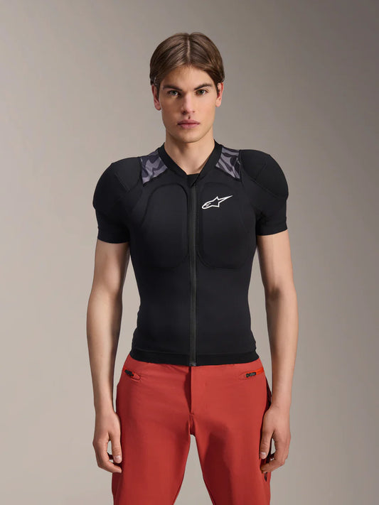 Gilet de Protection ALPINESTARS A-MOTION PLASMA Manches Courtes Noir/Camo