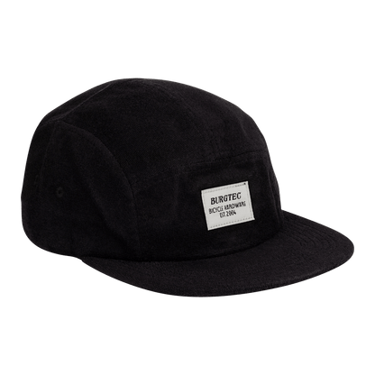 Casquette BURGTEC ARCADE FIVE PANEL Noir