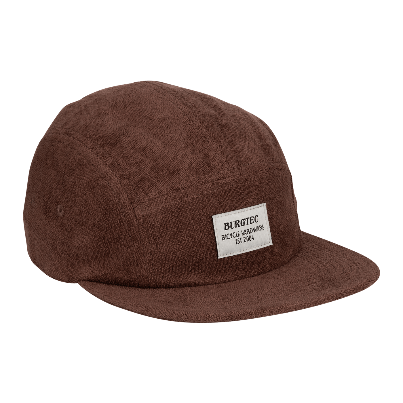 Kšiltovka BURGTEC ARCADE FIVE PANEL, hnědá