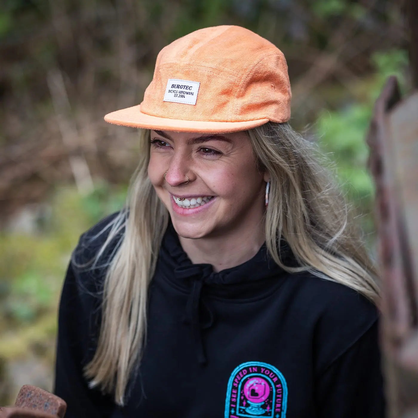 BURGTEC ARCADE FIVE PANEL kasket, orange
