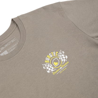 T-Shirt BURGTEC ALPINE SPEEDWAY Gris