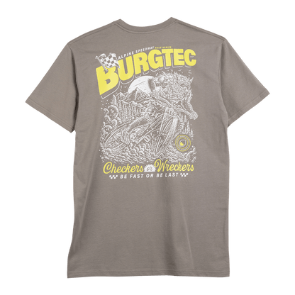T-Shirt BURGTEC ALPINE SPEEDWAY Gris