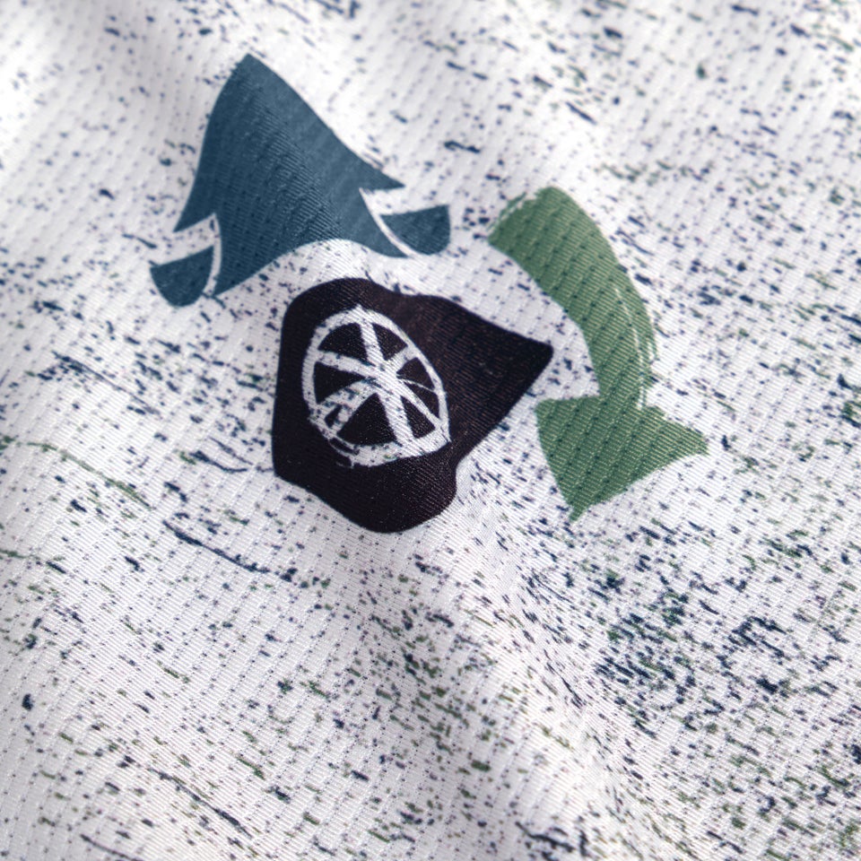 Maillot ENDURA SINGLETRACK PRINT Manches Courtes Femme Aero Blue