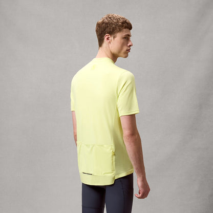 Maillot ENDURA LOOP ZIPPED Manches Courtes Oilseed