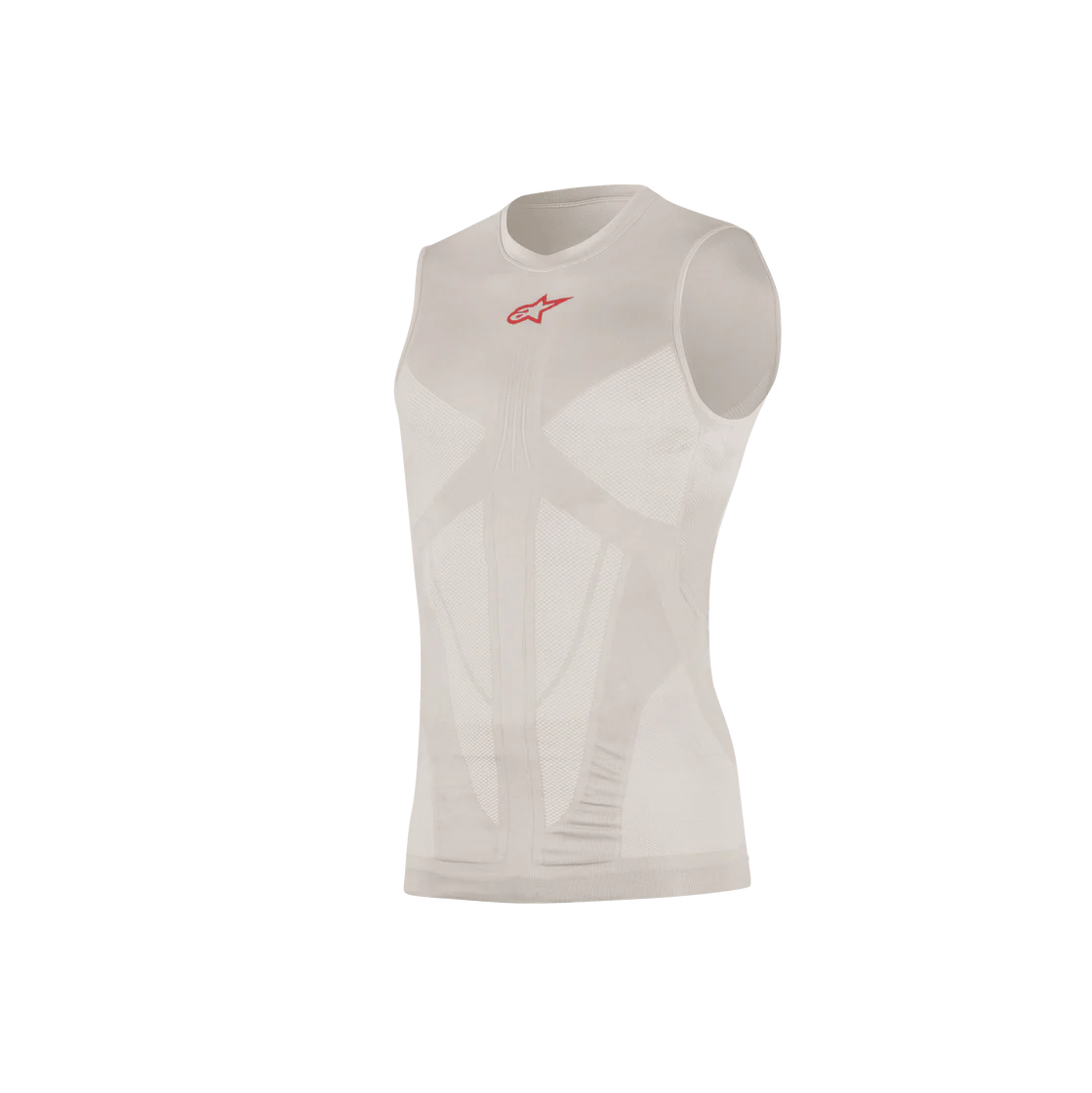 ALPINESTARS TECH TANK SUMMER Bielizna bez rękawów szary/czerwony