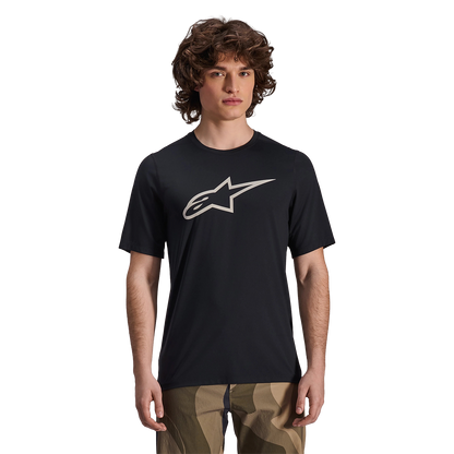 Maillot ALPINESTARS A-DURA ASTAR Manches Courtes Noir