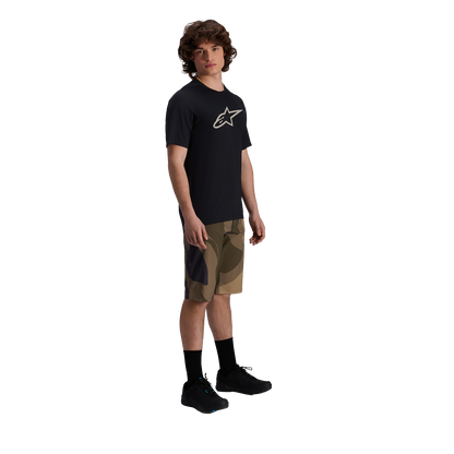 Maillot ALPINESTARS A-DURA ASTAR Manches Courtes Noir