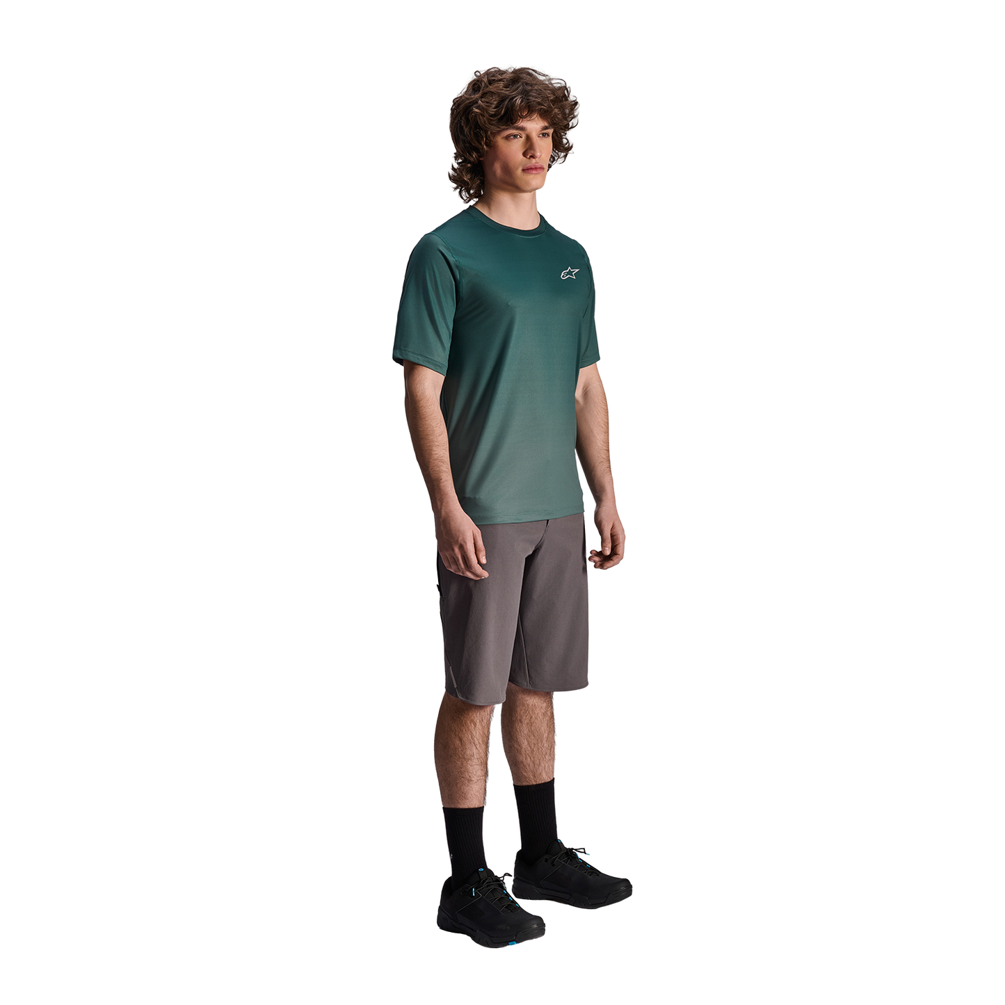 ALPINESTARS A-DURA RISE Dres s krátkým rukávem zelený