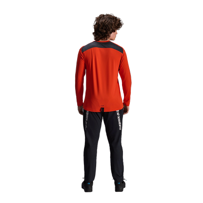 Maillot ALPINESTARS A-DURA INSET ASTAR Manches Longues Orange