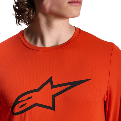 Maillot ALPINESTARS A-DURA INSET ASTAR Manches Longues Orange
