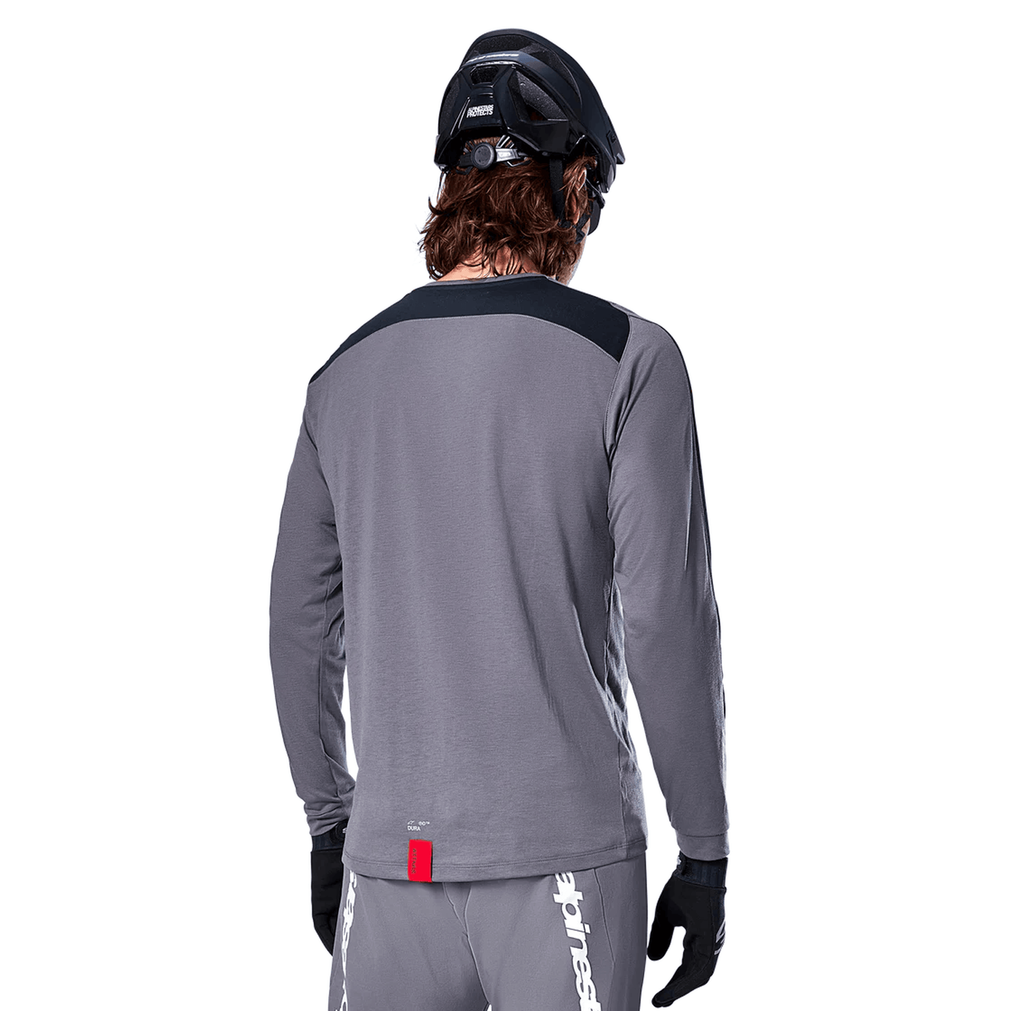 Maillot ALPINESTARS A-DURA DRI ASTAR Manches Longues Gris foncé