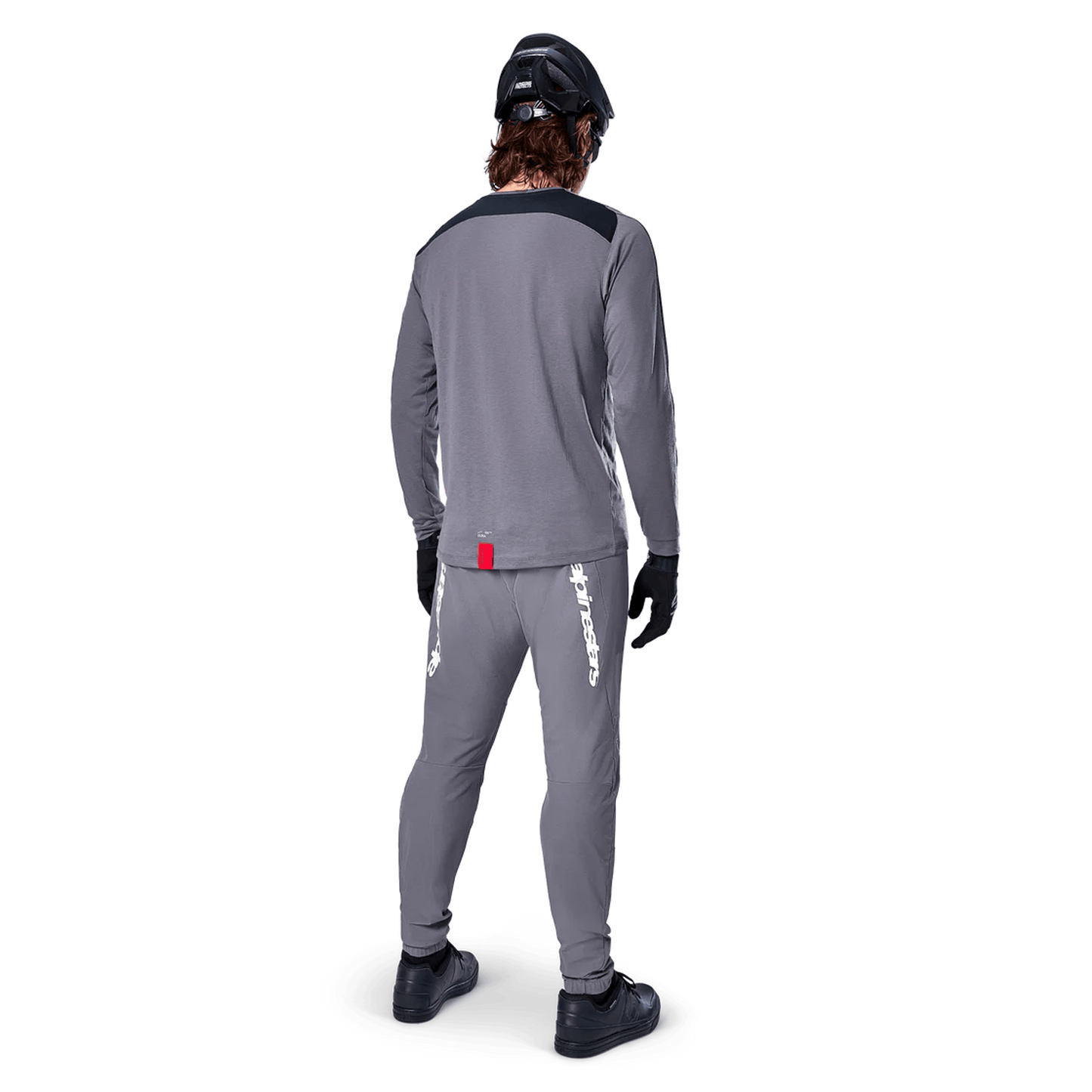 Maillot ALPINESTARS A-DURA DRI ASTAR Manches Longues Gris foncé