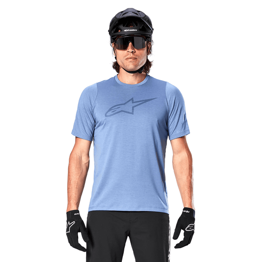 Maillot ALPINESTARS A-DURA DRI ASTAR Manches Coutes Bleu