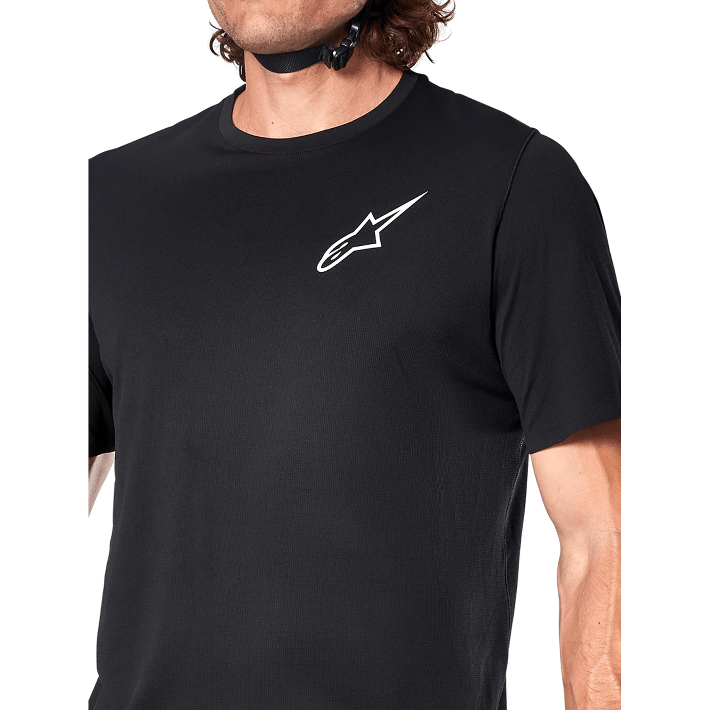 Maillot ALPINESTARS A-ARIA ASTAR Manches Courtes Noir