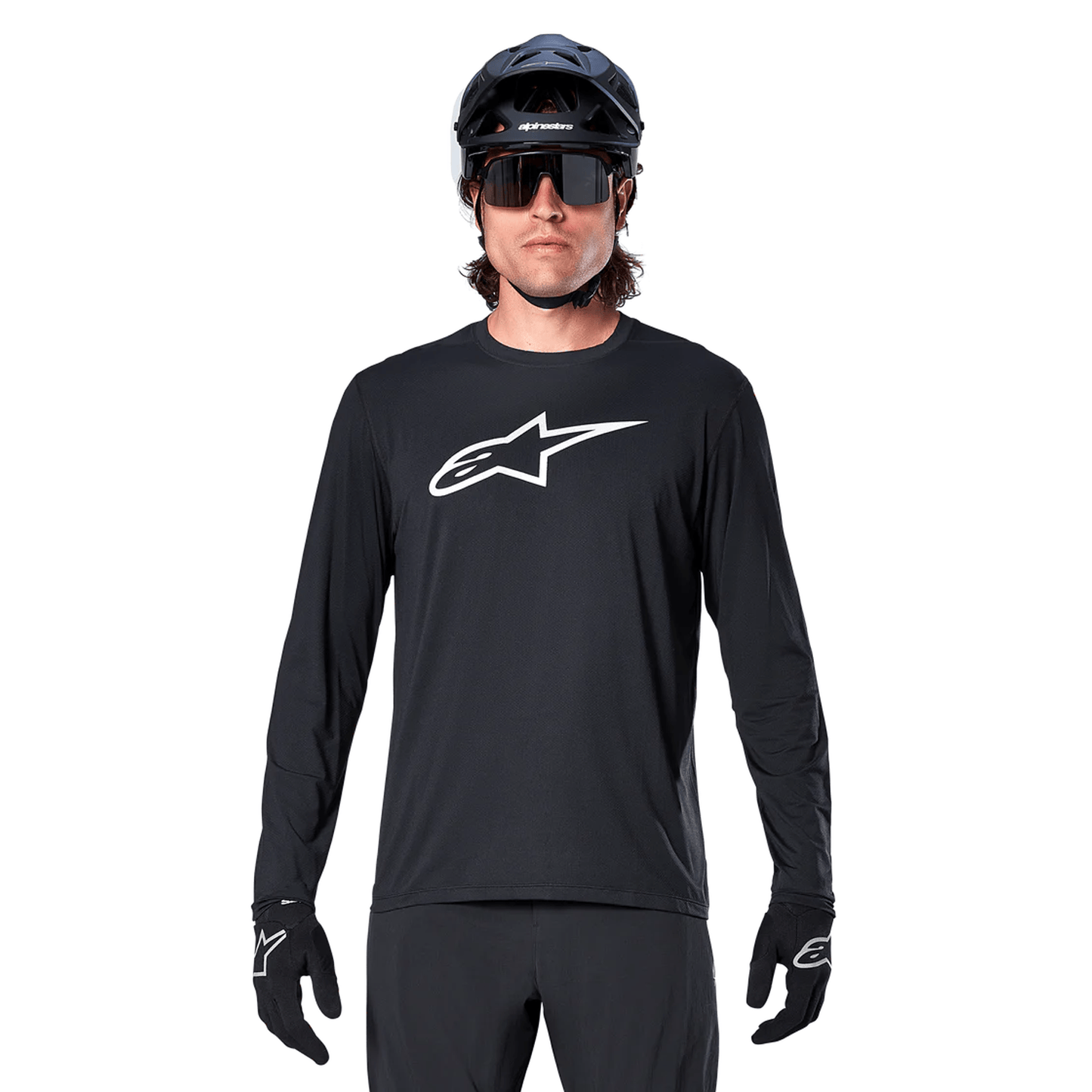 Maillot ALPINESTARS A-DURA ASTAR Manches Longues Noir