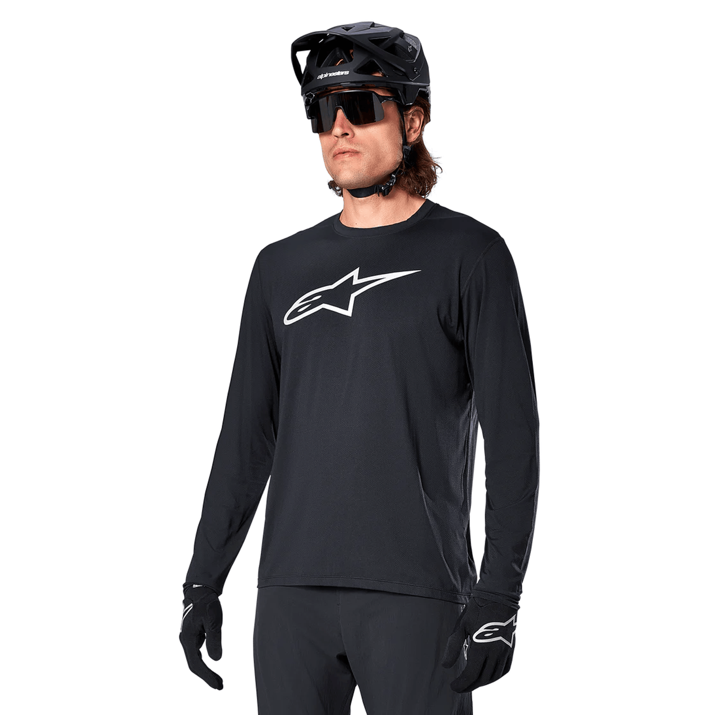 Maillot ALPINESTARS A-DURA ASTAR Manches Longues Noir