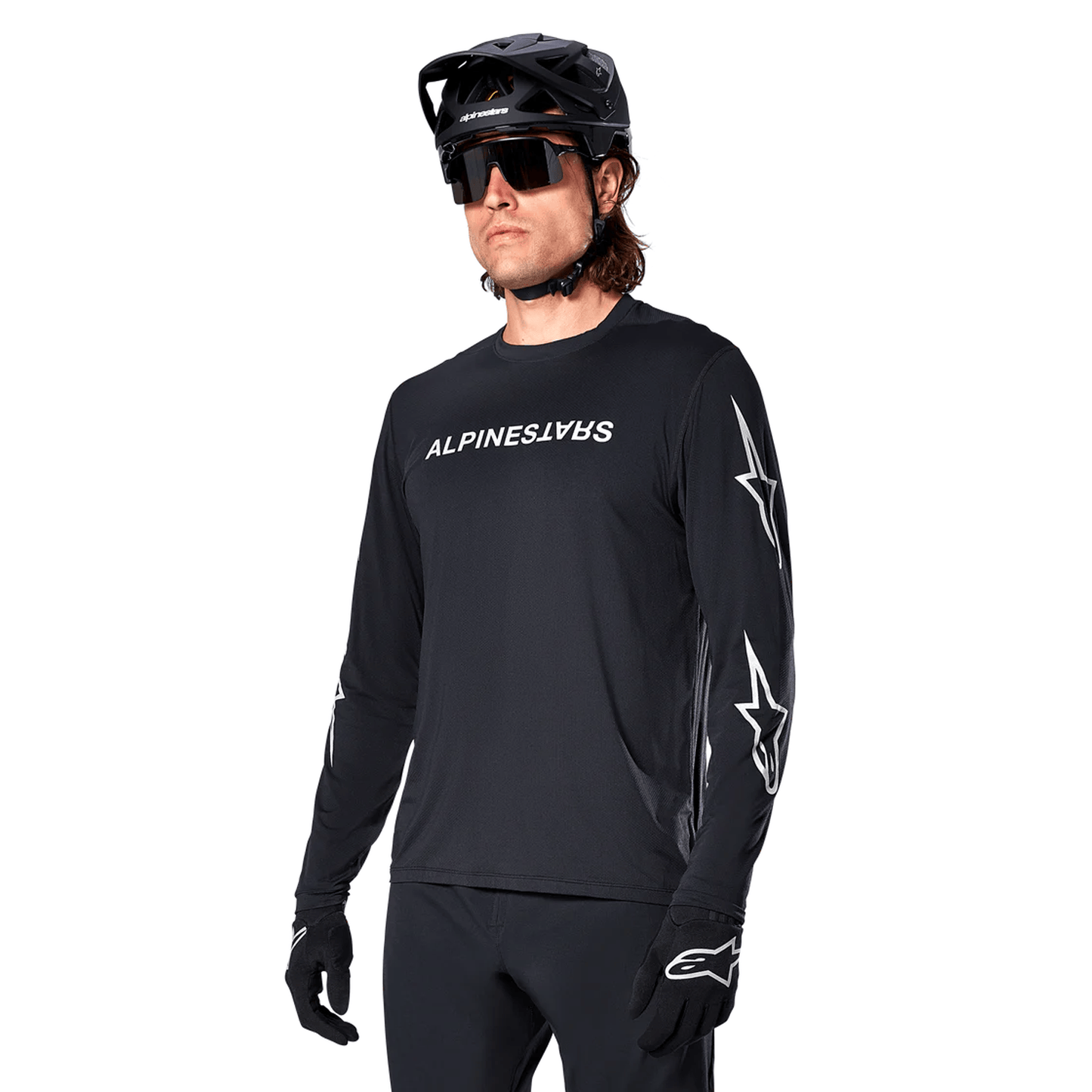 Maillot ALPINESTARS A-DURA SWITCH Manches Longues Noir