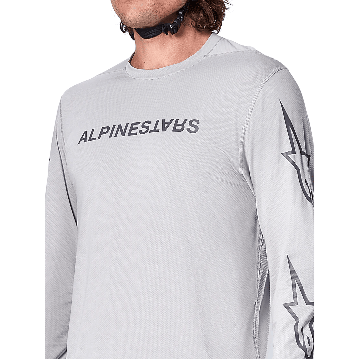 Maillot ALPINESTARS A-DURA SWITCH Manches Longues Gris Clair