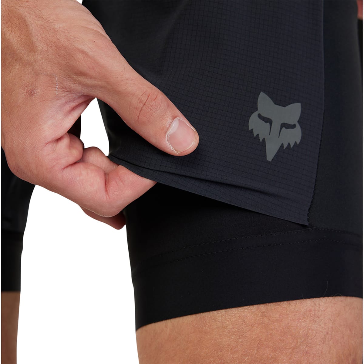 Short Cuissard à Bretelles FOX FLEXAIR ASCENT Noir