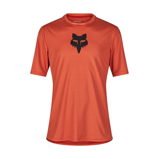 Maillot FOX RANGER LAB HEAD Manches Courtes Orange