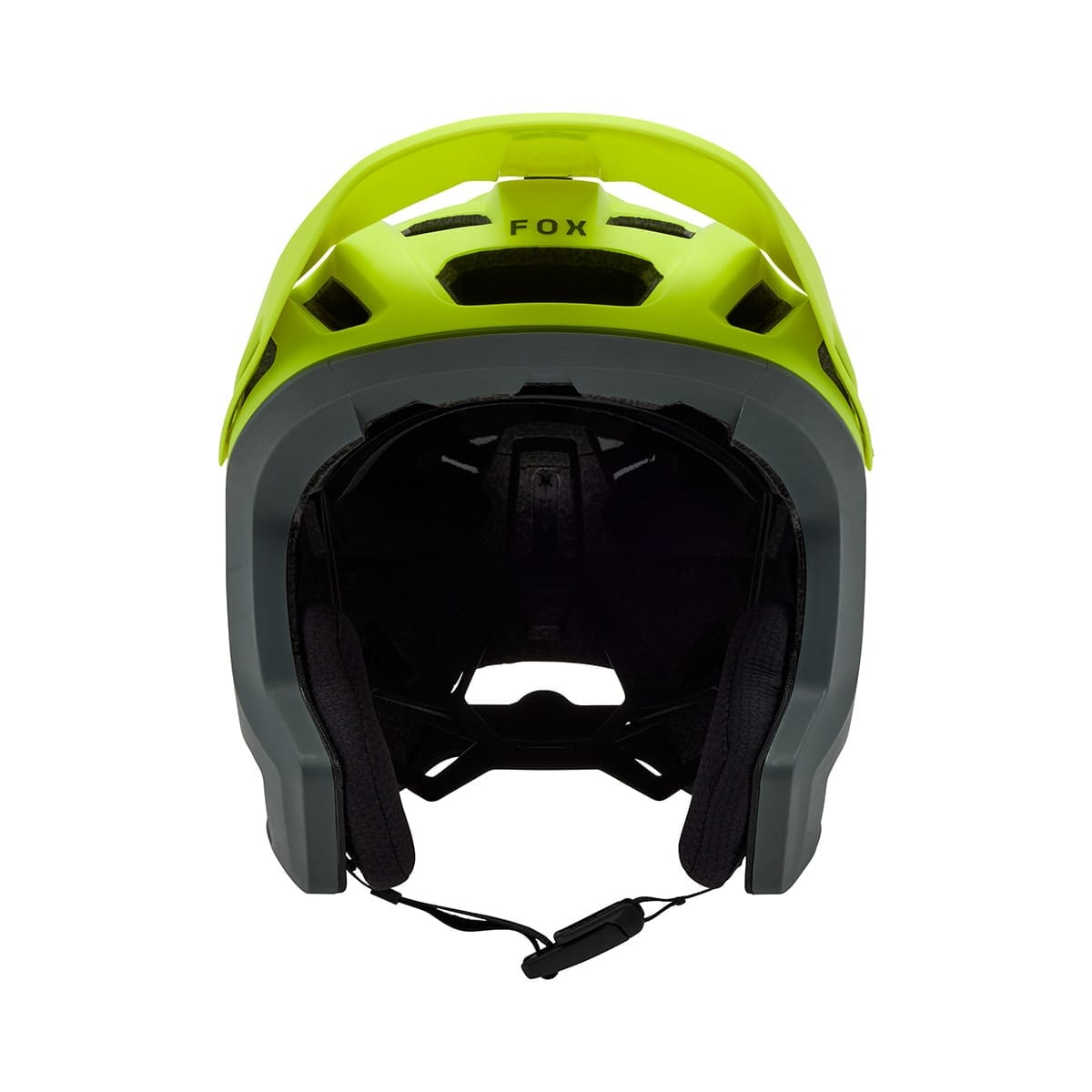 Casque VTT FOX DROPFRAME PRO Jaune/Gris 2024