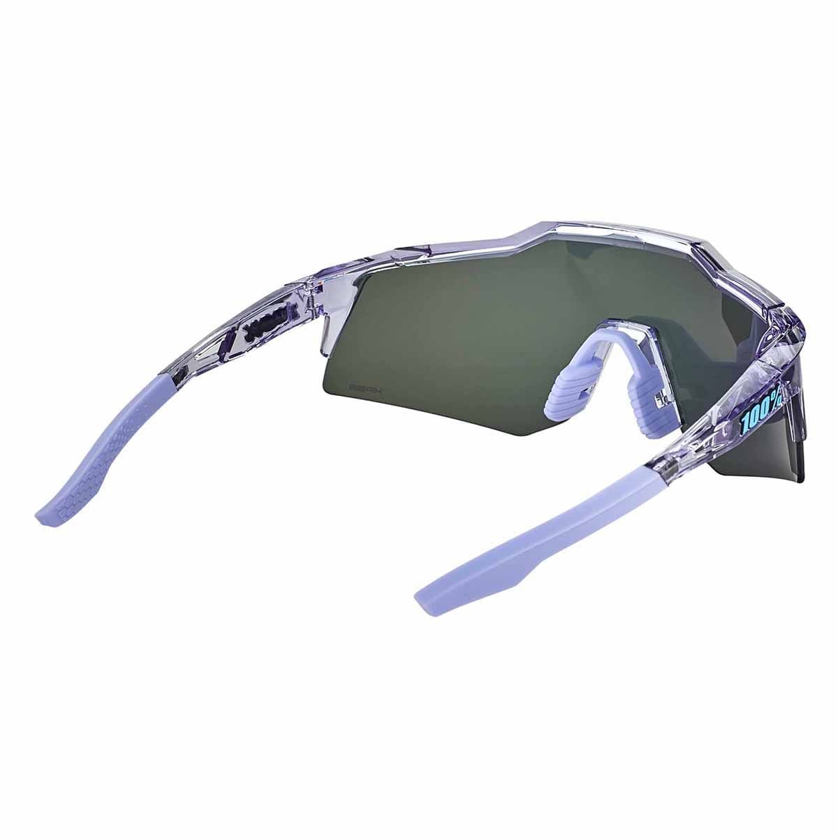 100% SPEEDCRAFT XS POLISHED Półprzezroczyste gogle Hiper Mirror Lavende