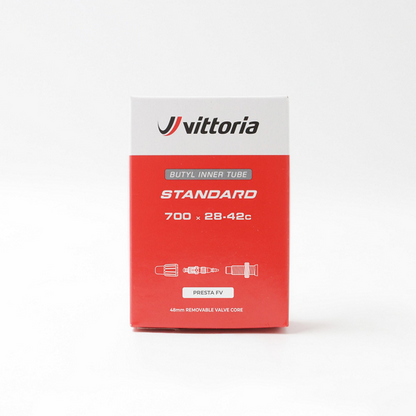 Chambre à Air VITTORIA STANDARD 700x28/42c Butyl Presta