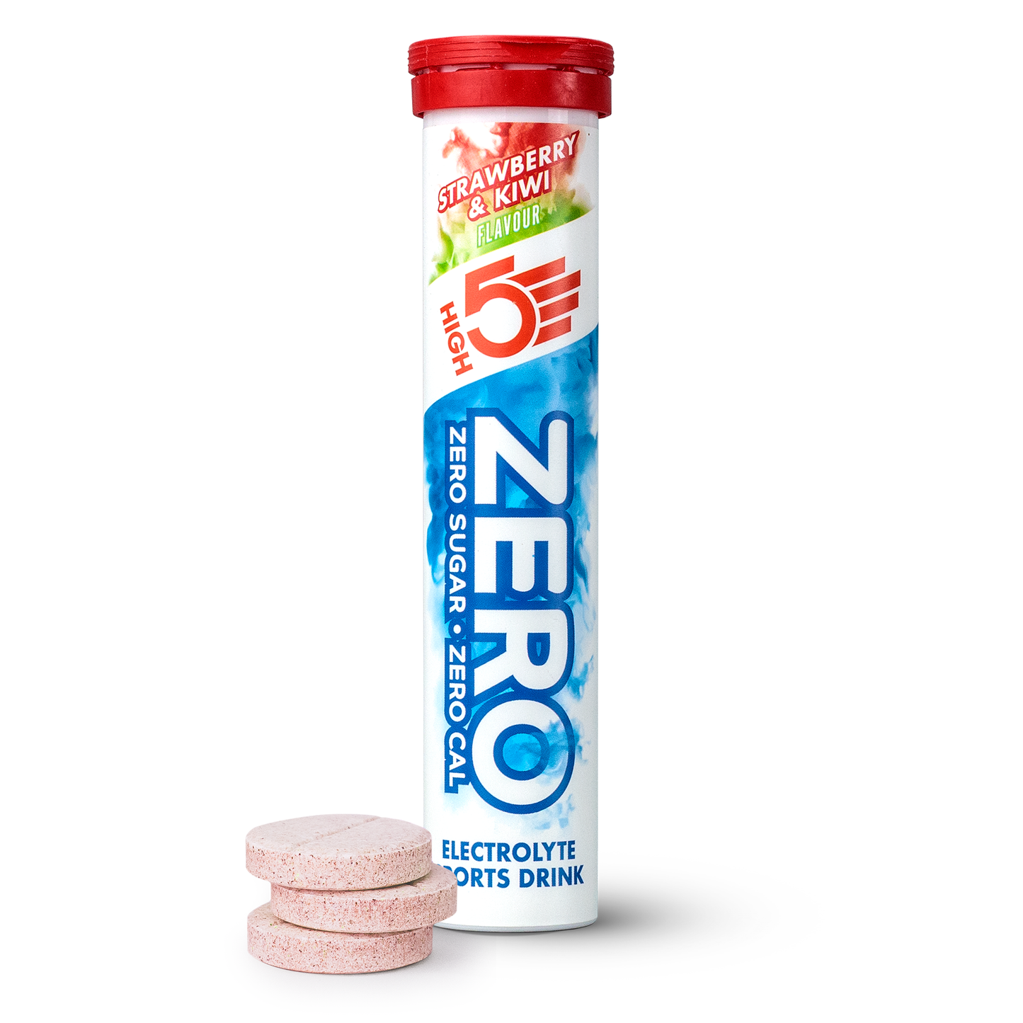 Elektrolitowe tabletki nawadniające High5 ZERO (x20) Truskawka Kiwi