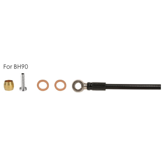 Sæt hydroslanger 2m ELVEDES til SHIMANO SM-BH 90+banjo+parts