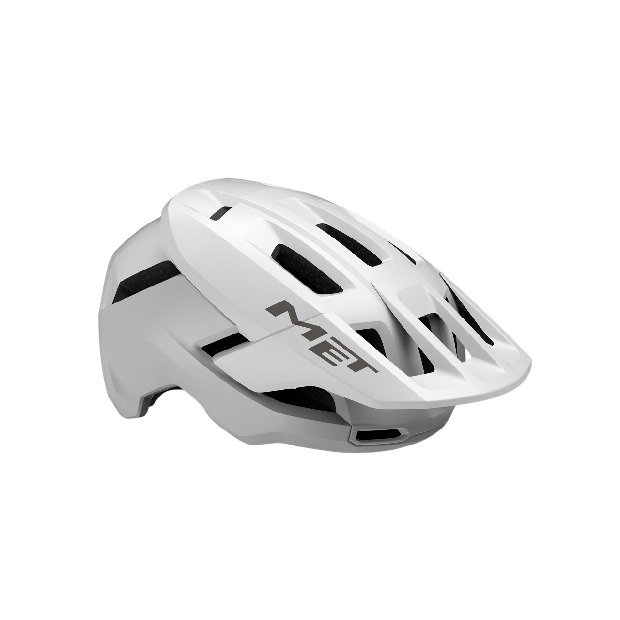 MET TERRAE MIPS MTB-hjelm mat hvid