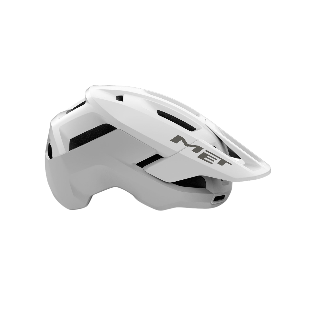MET TERRAE MIPS MTB-hjelm mat hvid