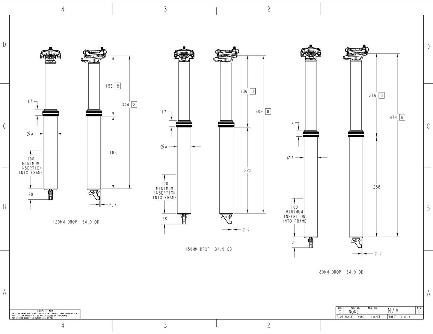 Tige de Selle Télescopique FOX RACING SHOX TRANSFER FACTORY 2025