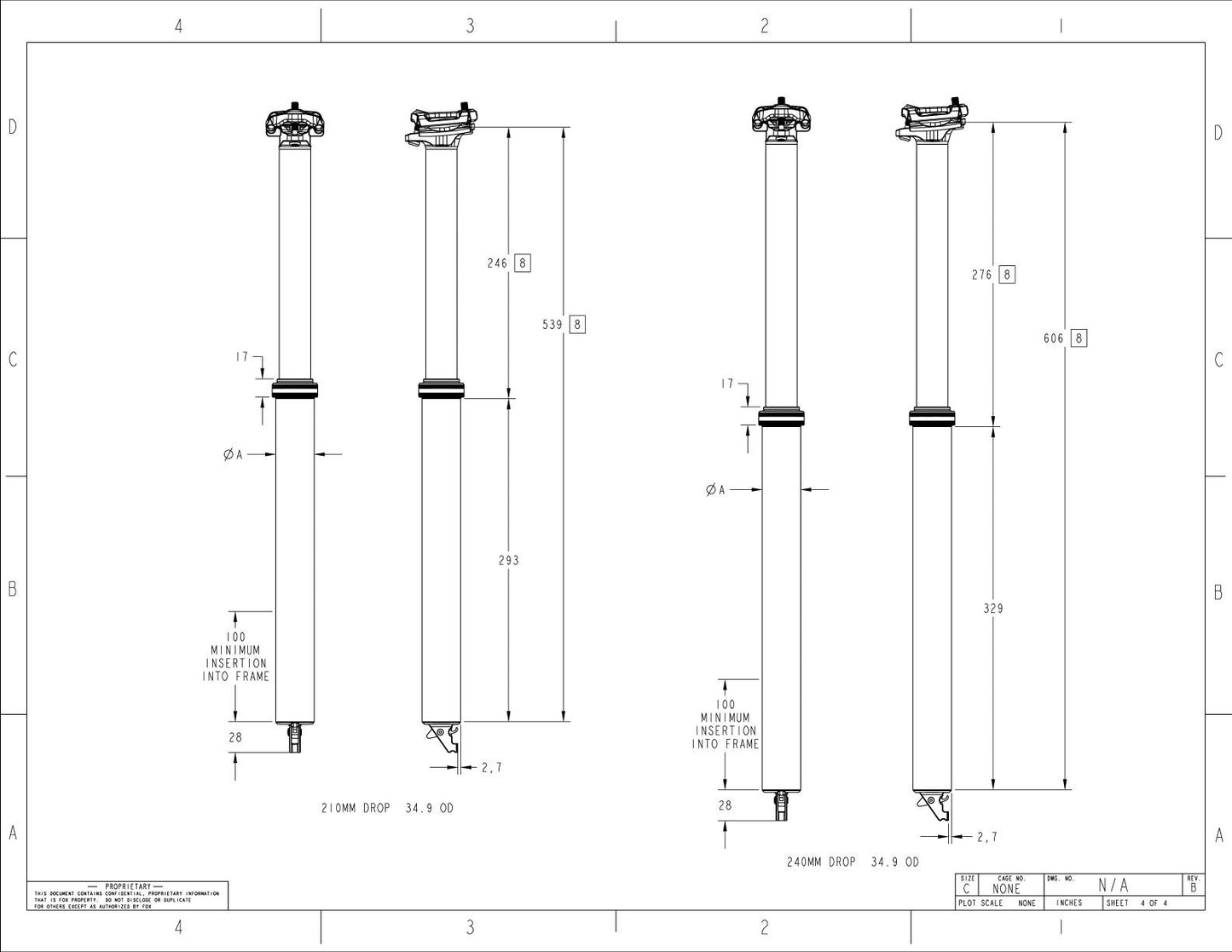 Tige de Selle Télescopique FOX RACING SHOX TRANSFER FACTORY 2025