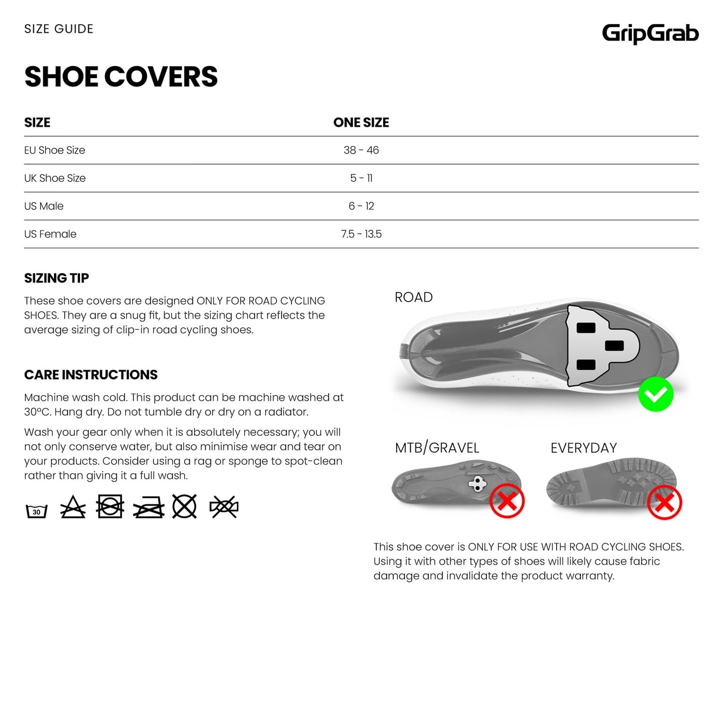 Pokrowiec na buty GRIPGRAB RACE AERO 2 biały