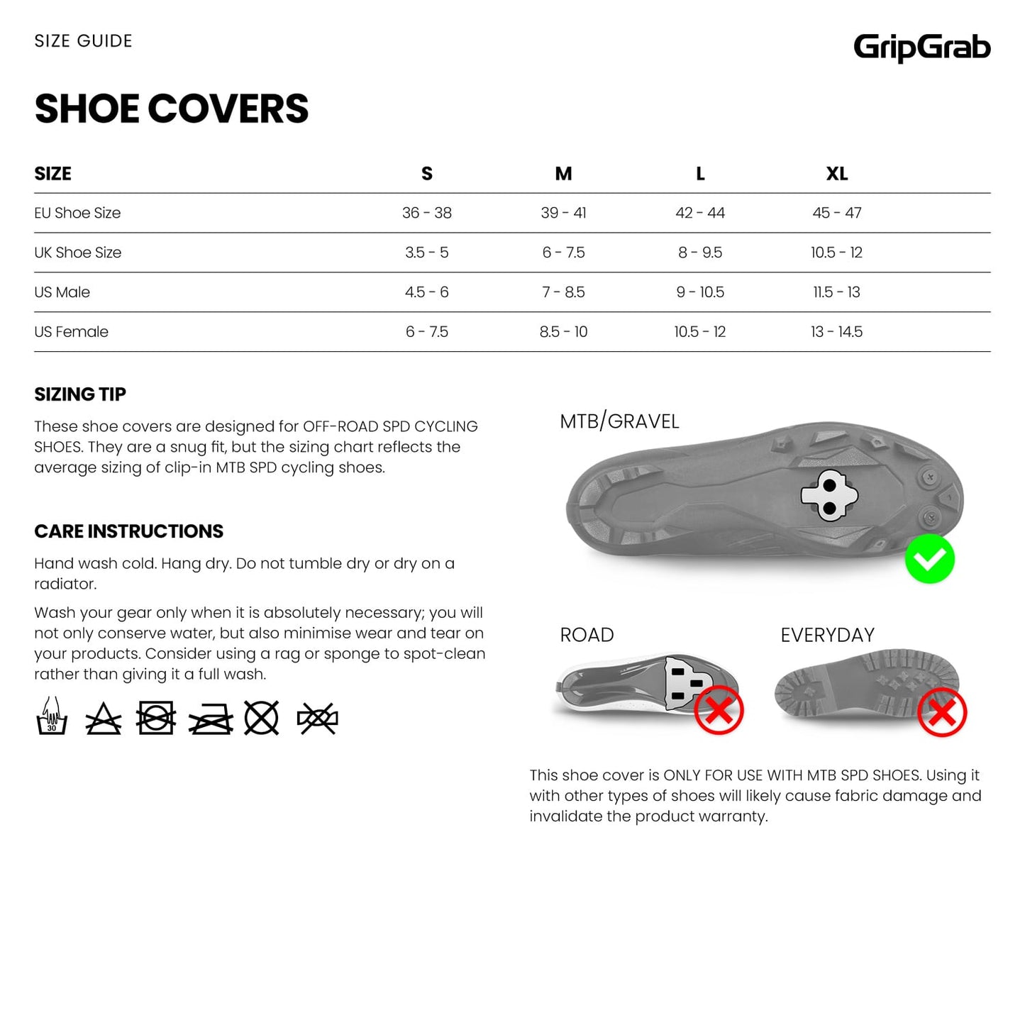 Støvleovertræk GRIPGRAB EXPLORER WATRPROOF GRAVEL Sort