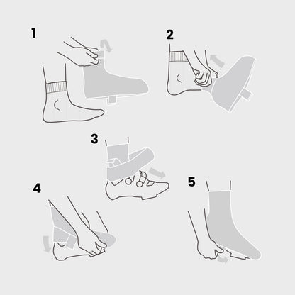 Couvre-Chaussures GRIPGRAB FASTSTREAM AERO Blanc
